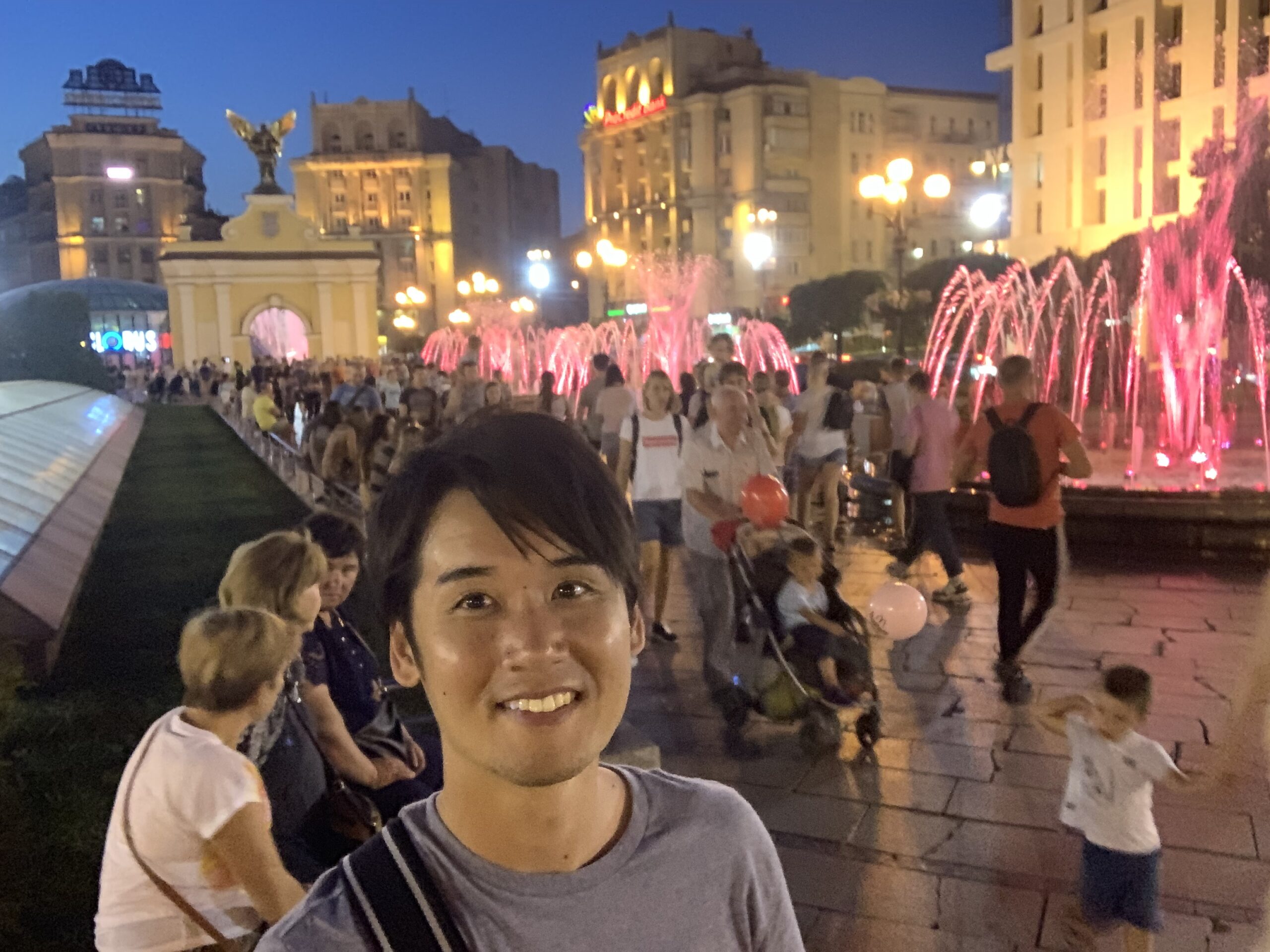 キエフ　ライトアップ